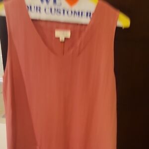NWOT Womens Umgee Sleeveless Rose Sheath Dress Size Small